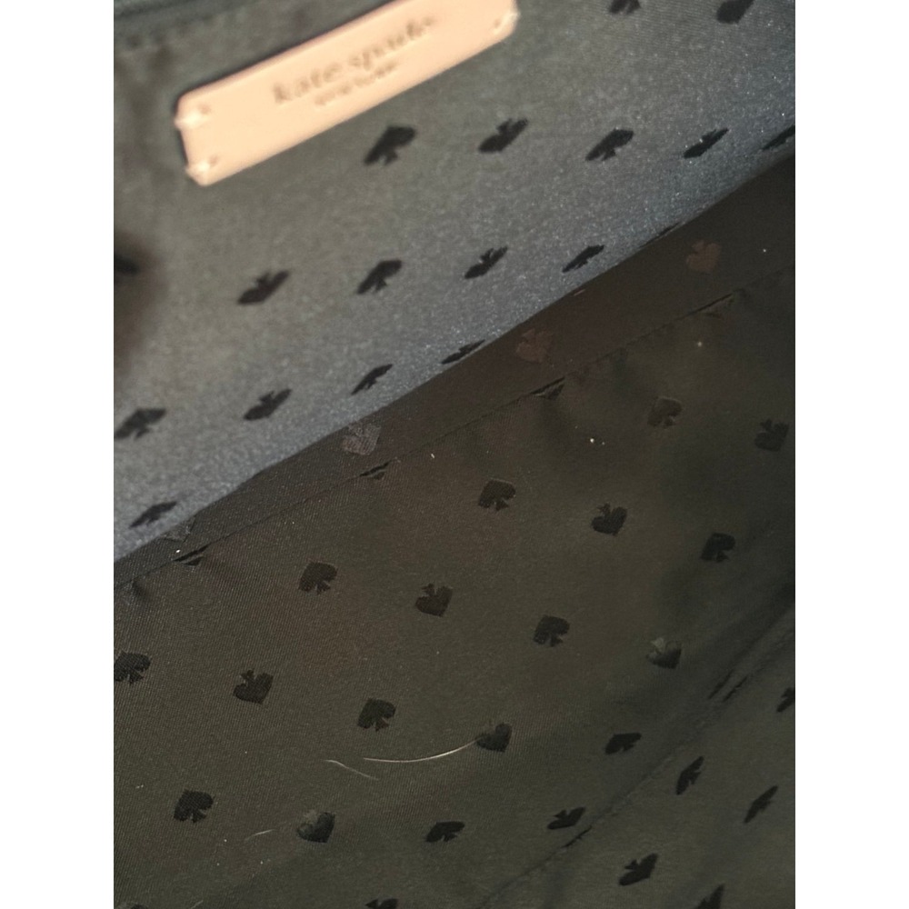 Kate Spade Magnolia Street Tote Bag Large Black Zip Close Leather CLEAN - Picture 8 of 11